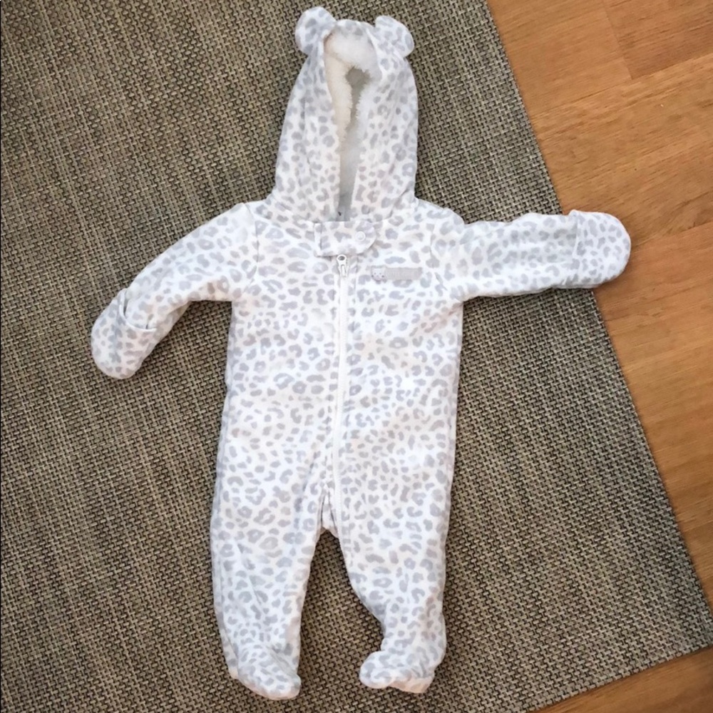 Carter’s Fleece Footie NB